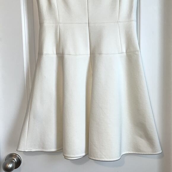 Anthropologie 4C 4. Collective Black and Ivory Fit and Flare Dress - Picture 8 of 15